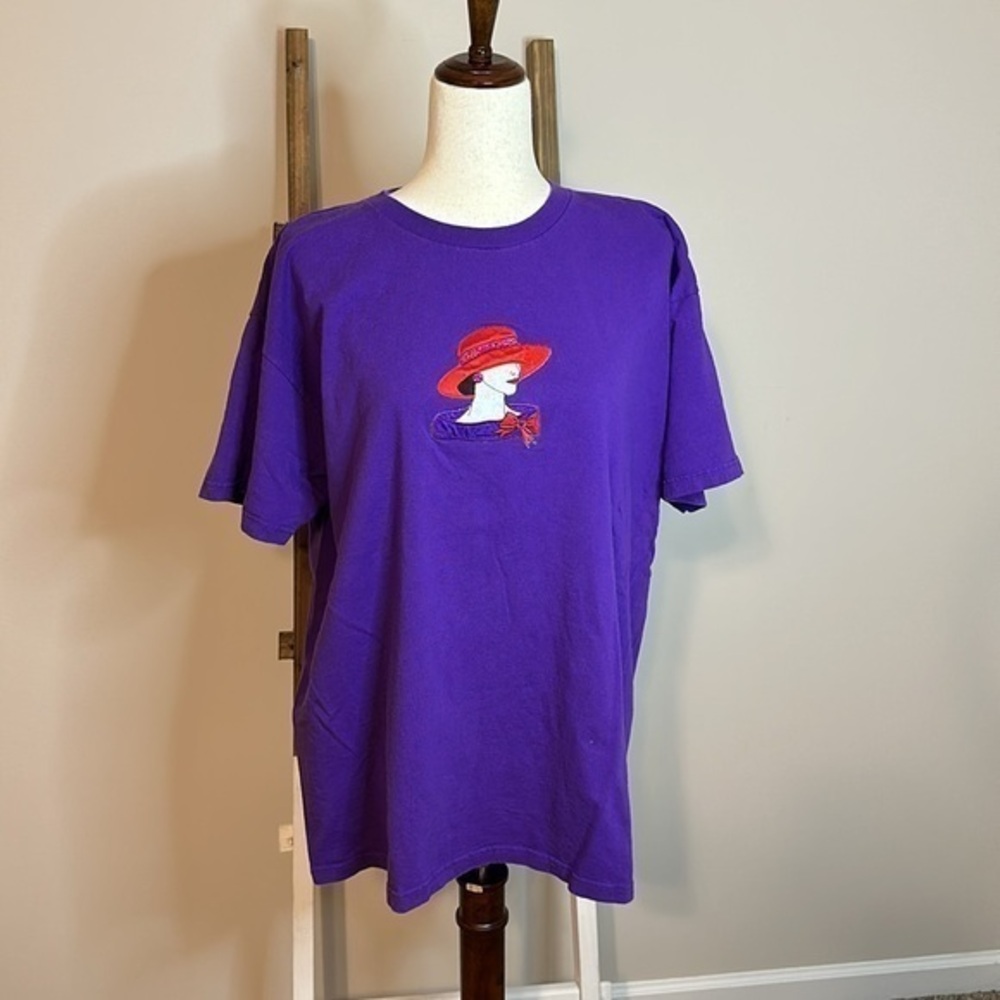 Red Hat Society Short Sleeve Top Size XL